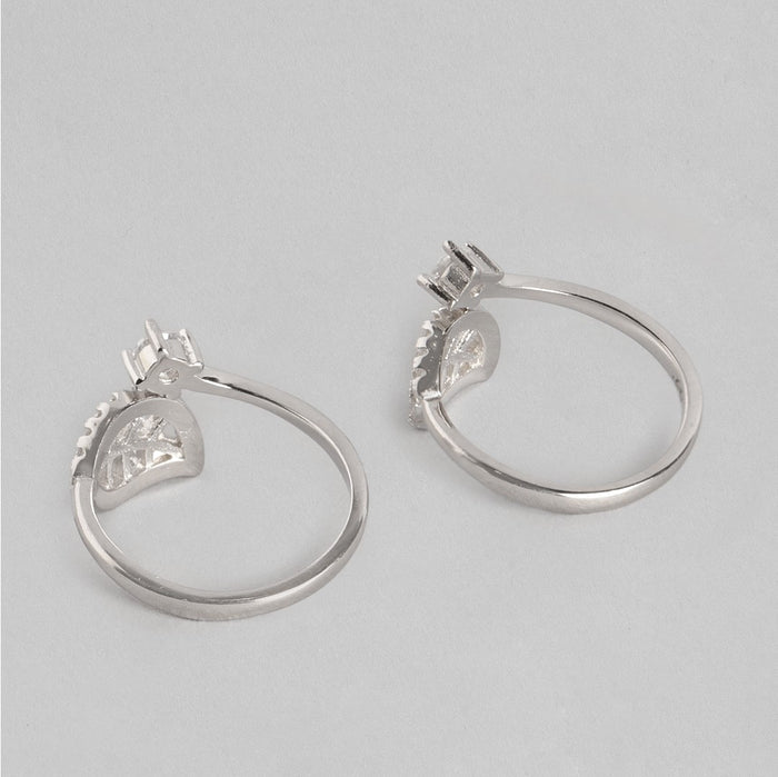 Leaf Style 925 Silver Toe Ring