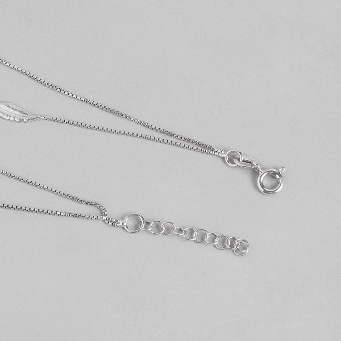 Leafy Multistring Chained 925 Sterling Silver Anklet