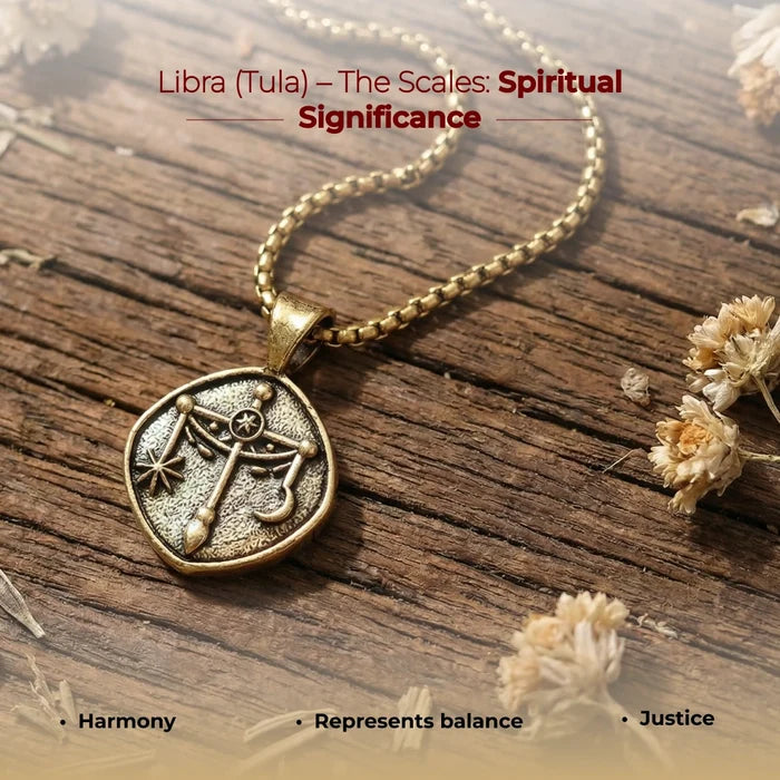 Libra (Tula) Rashi Pendant - view 2