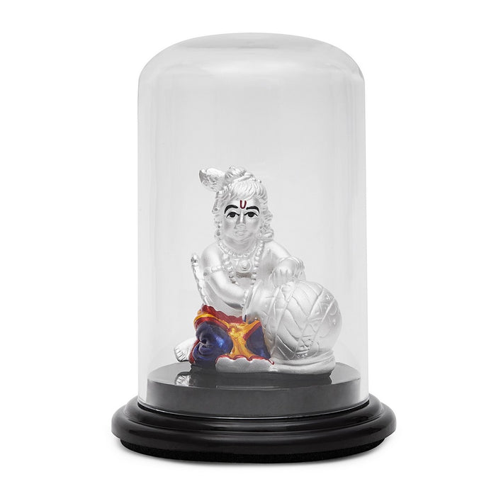Little Krishna Delight 999 Silver Idol of Young Lord Krishna