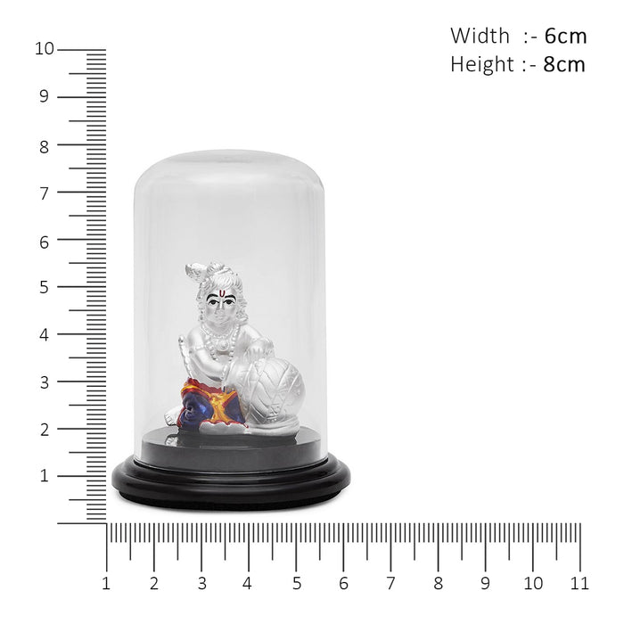Little Krishna Delight 999 Silver Idol of Young Lord Krishna