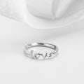 Love 925 Sterling Silver Female Ring (Adjustable)