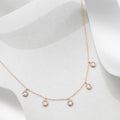 Made for the Queens 925 Silver Necklace in Rose Gold