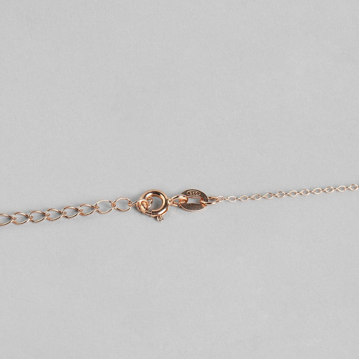 Made for the Queens 925 Silver Necklace in Rose Gold