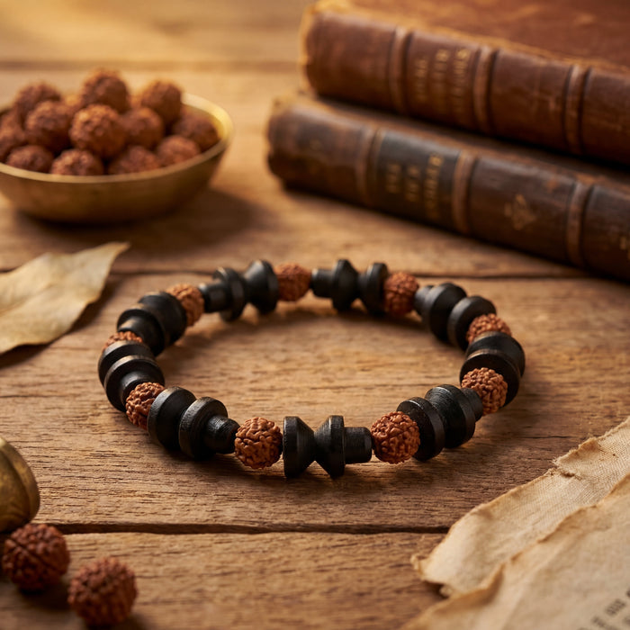 Mahakal Shivling Rudraksha Bracelet - view 5