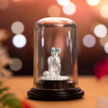 Majestic Devotion Rhodium-Plated 999 Silver Hanuman Ji Idol