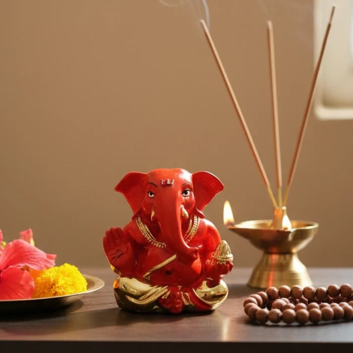 Miniature Appu Ganesh Idol - view 2