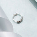 Minimal 925 Sterling Silver Septum