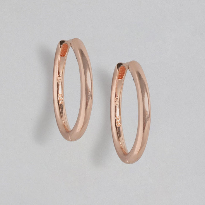 Minimal Duo Hoops 925 Sterling Silver Earring Combo