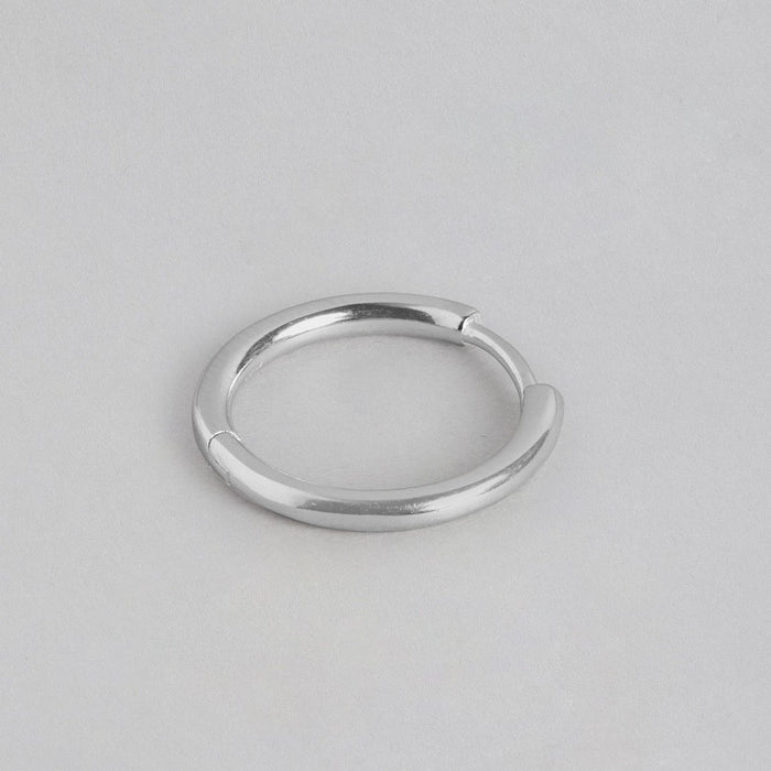 Minimal Duo Hoops 925 Sterling Silver Earring Combo