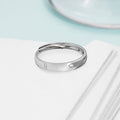 Minimal Elegant CZ Studded 925 Women Ring (Adjustable)