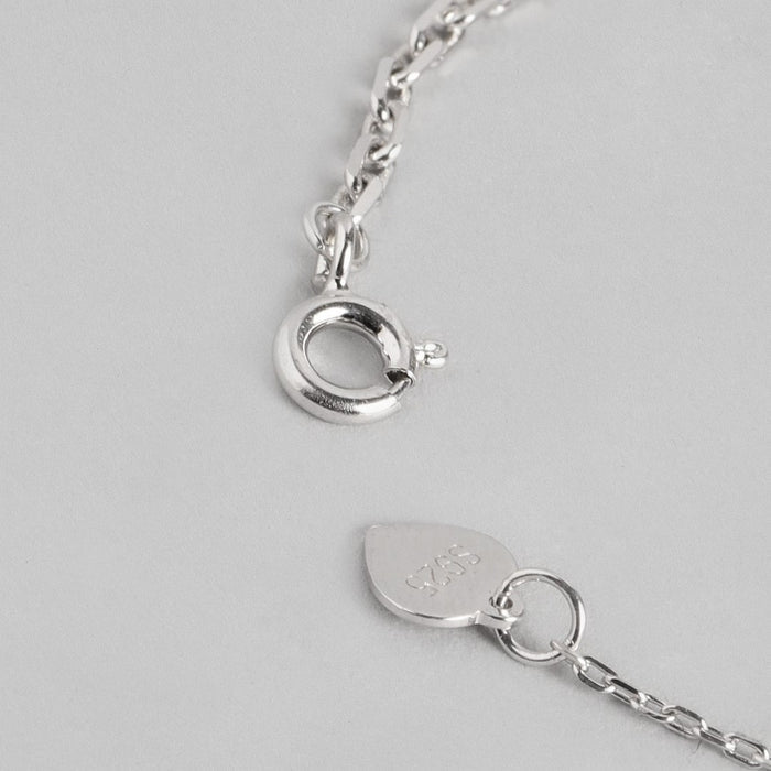 Minimal Heart 925 Silver Bracelet