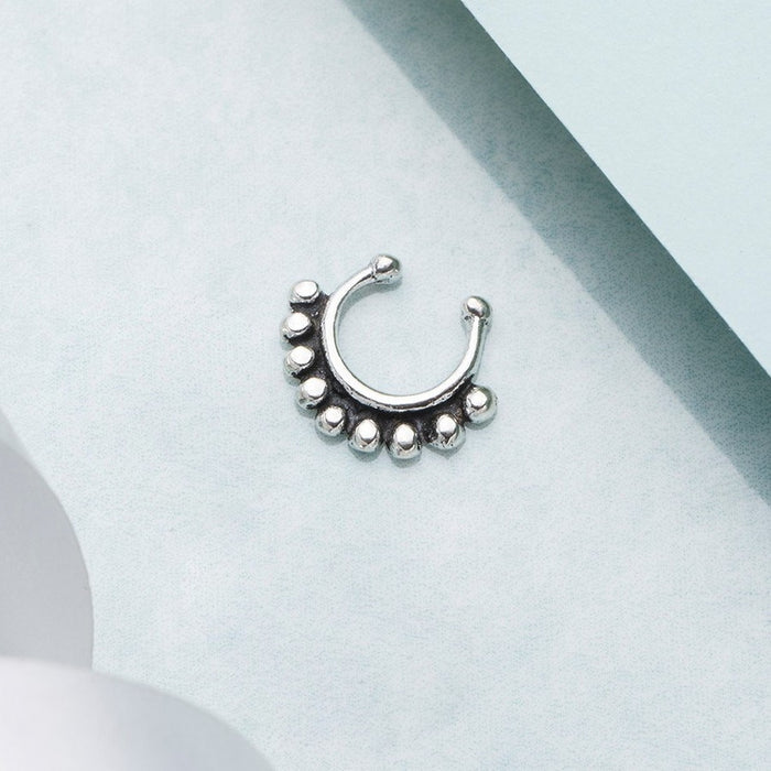 Minimal Hearts 925 Sterling Silver Septum
