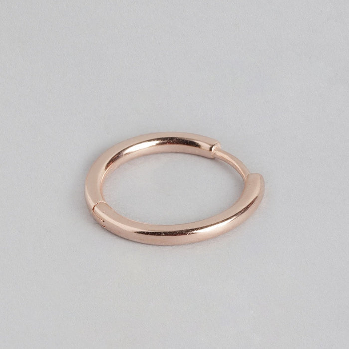 Minimal Rose Gold 925 Sterling Silver Earrings