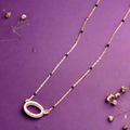 Minimal Rose Gold Plated 925 Sterling Silver Mangalsutra