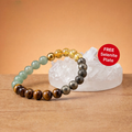 Money Magnet Bracelet with FREE Selenite Plate