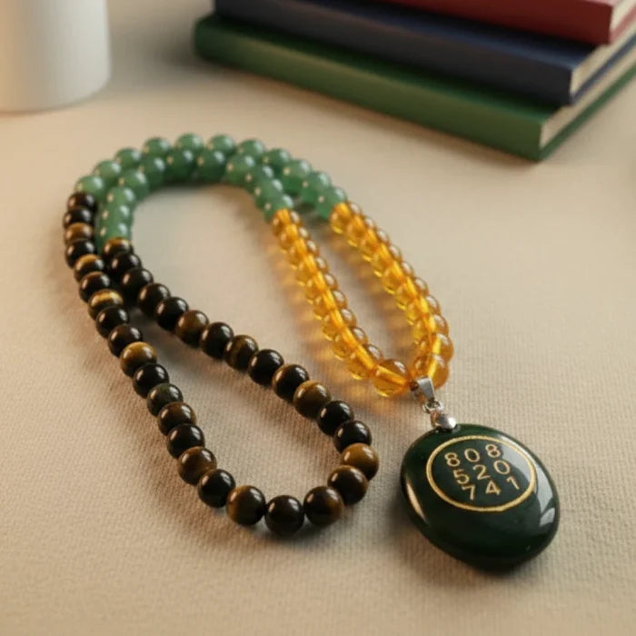 Money Magnet Mala with Zibu Pendant - view 4
