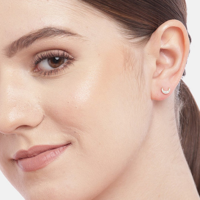 Moon & Stars 925 Sterling Silver Earring Combo