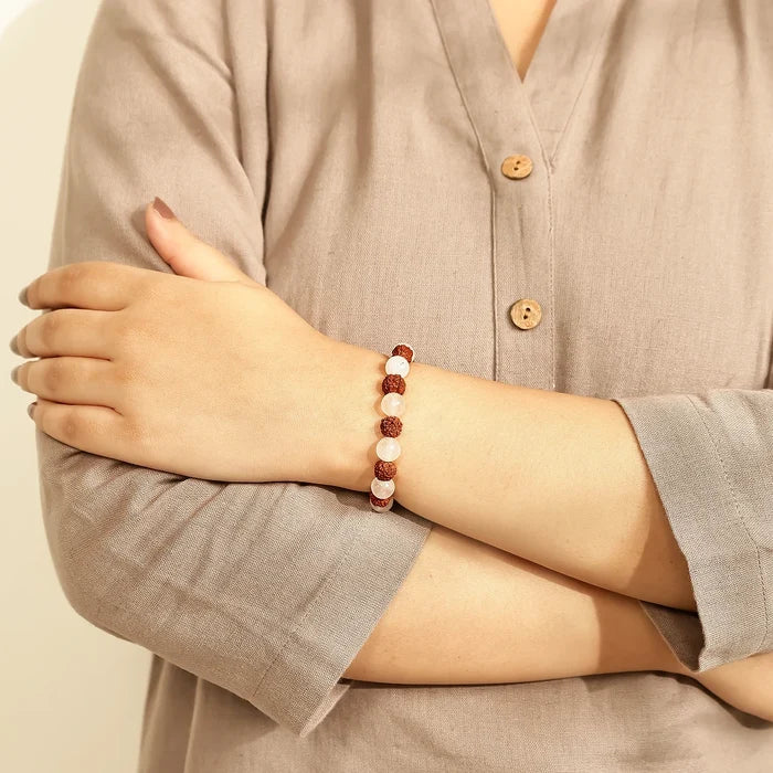 Moonstone Crystal Bracelet - view 3