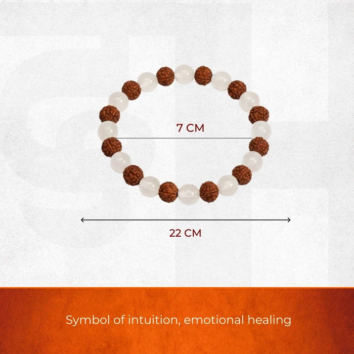 Moonstone Crystal Bracelet - view 4
