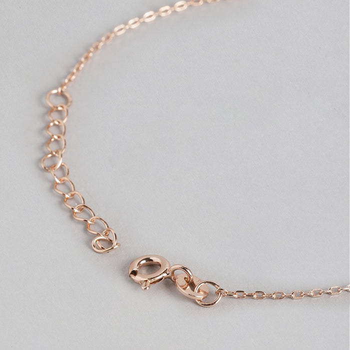 My Moon and Star 925 Silver Bracelet in Rose Gold