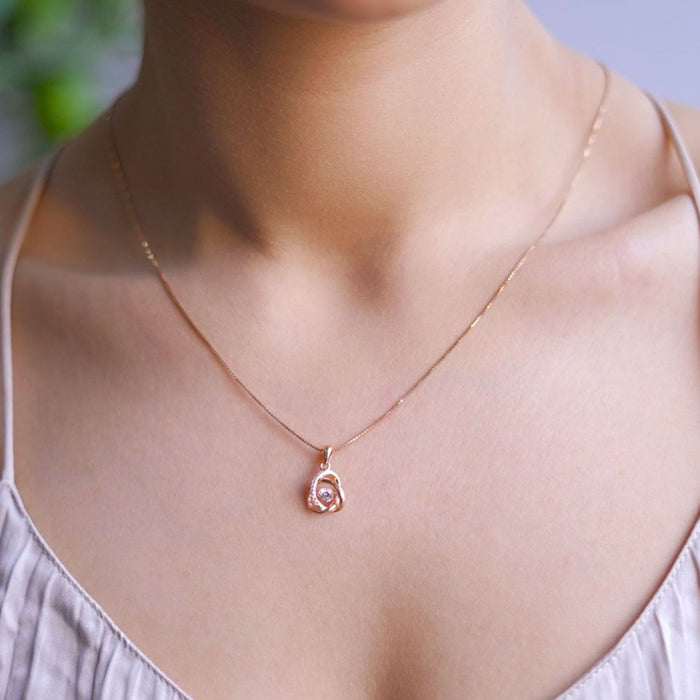 My Universe Rose Gold 925 Silver Necklace Chain Gift Hamper