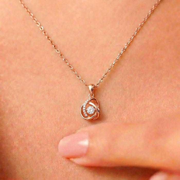 My Universe Rose Gold Plated 925 Silver Necklace (Zavya Signature Style)