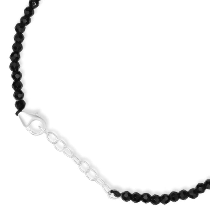 Mystic Beads Rhodium Plated 925 Sterling Silver Bracelet