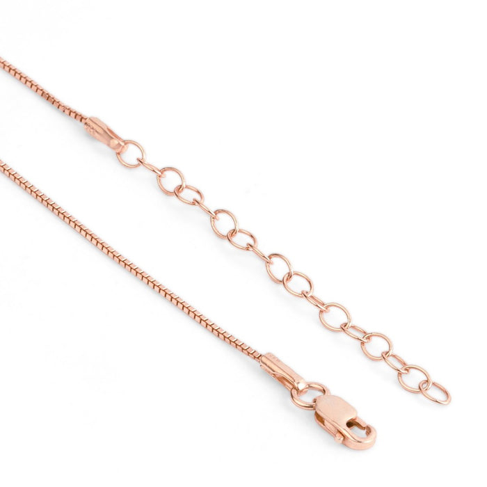 Mystical Charm Rose Gold Plated 925 Sterling Silver Necklace