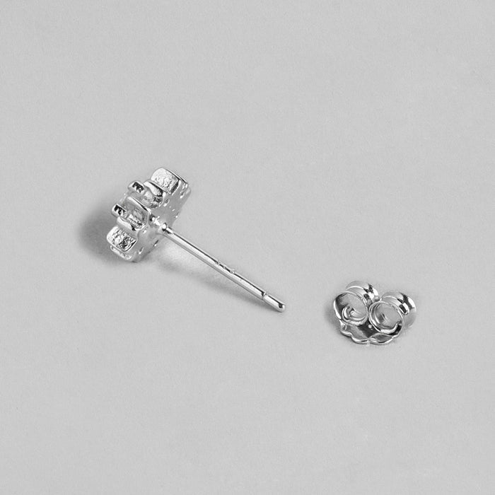 Nakshatra Flower Studs 925 Silver Earrings