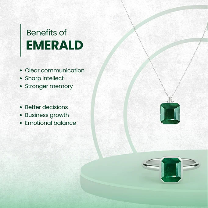 Natural Emerald Gemstone (Panna)