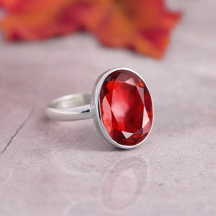 Gemstone: Natural Hessonite (Gomed)