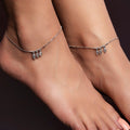 Nature Lover 925 Sterling Silver Anklet