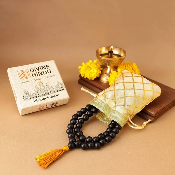 Original Karungali Malai 108-Beads Ebony Wood with Govt. Certified - view 5