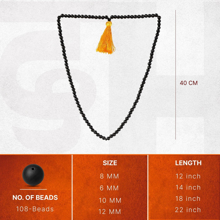 Original Karungali Malai 108-Beads Ebony Wood with Govt. Certified - view 6