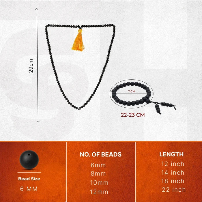 Original Karungali Malai 108-Beads & Karungali Malai Bracelet Combo with Govt. Certification - view 4