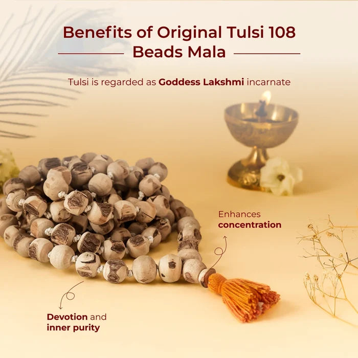 Govt Certified Original Tulsi 108 Beads Mala - view 2