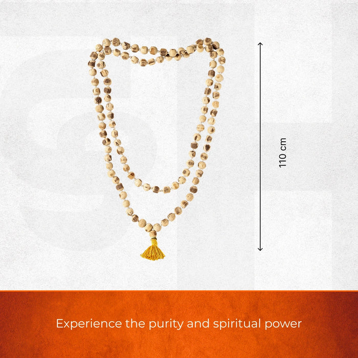 Original Tulsi Japa Mala (108+1 Beads) | 100% Original Tulsi Mala - view 2