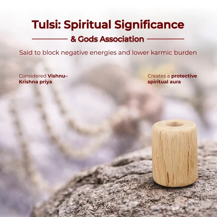 Divine Hindu Tulsi wood mala – additional product image
