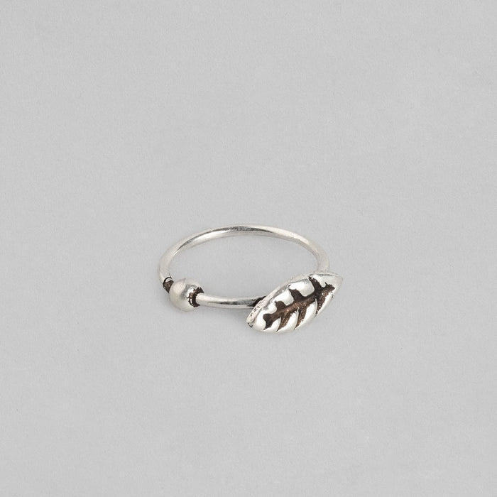 Oxidized 925 Silver Nose Ring Set