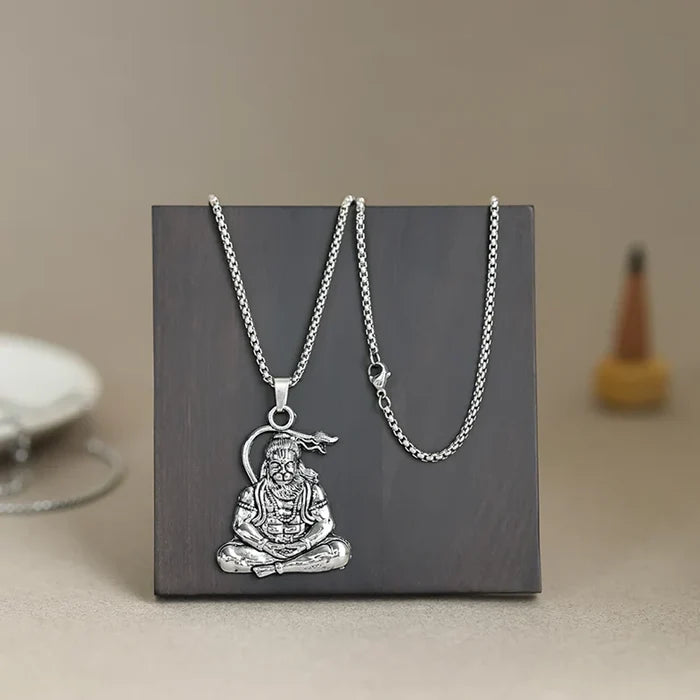 Panchamukhi Hanuman Pyrite Frame for Strength and Protection Combo - view 3