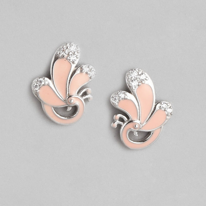 Peacock 925 Silver Jewellery Set