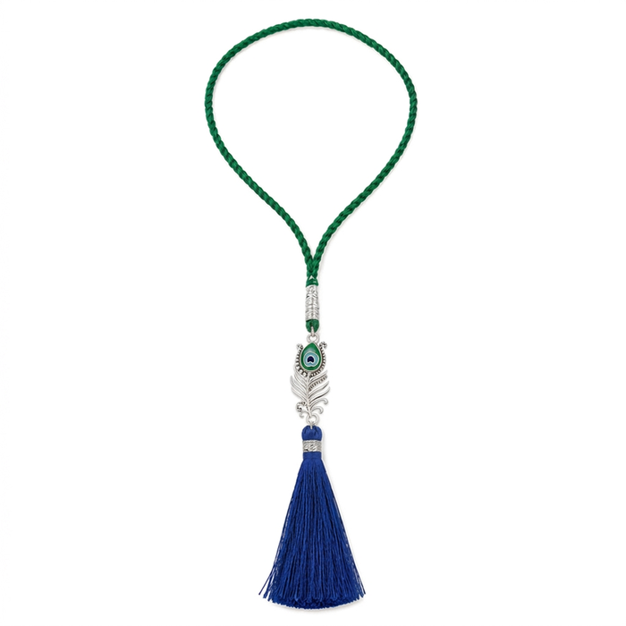 Peacock Lumba Rakhi for Bhabhi