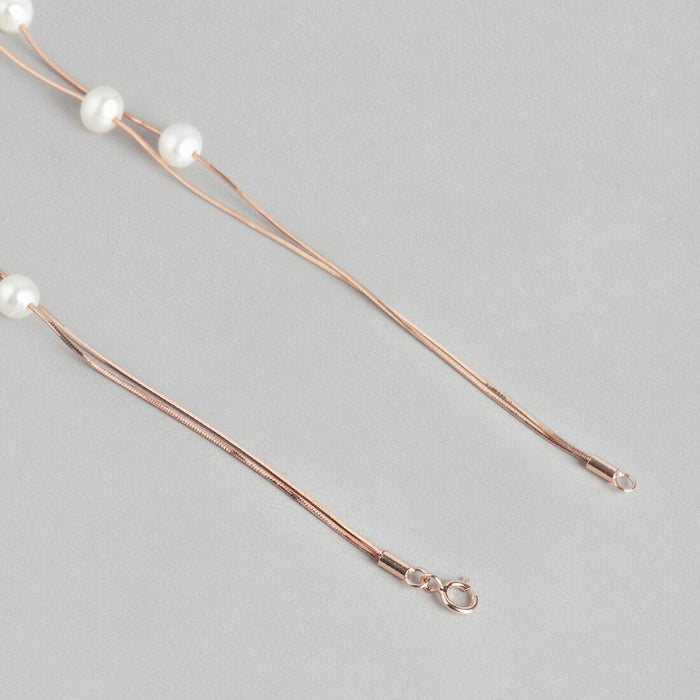 Pearl me Up Rose Gold 925 Sterling Silver Necklace