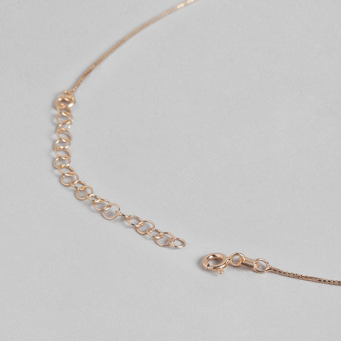 Pearl Radiance Rose gold 925 Sterling Silver Jewelry Set