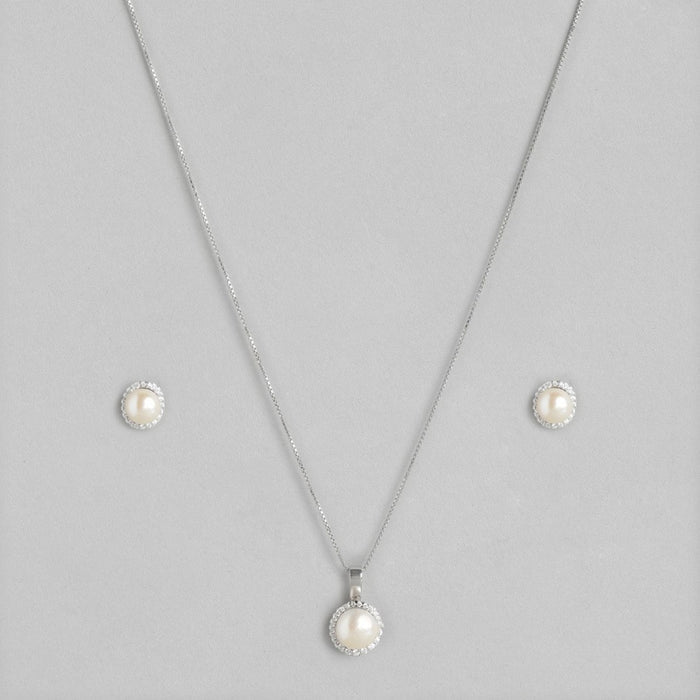 Pearl & You 925 Silver Jewellery Set