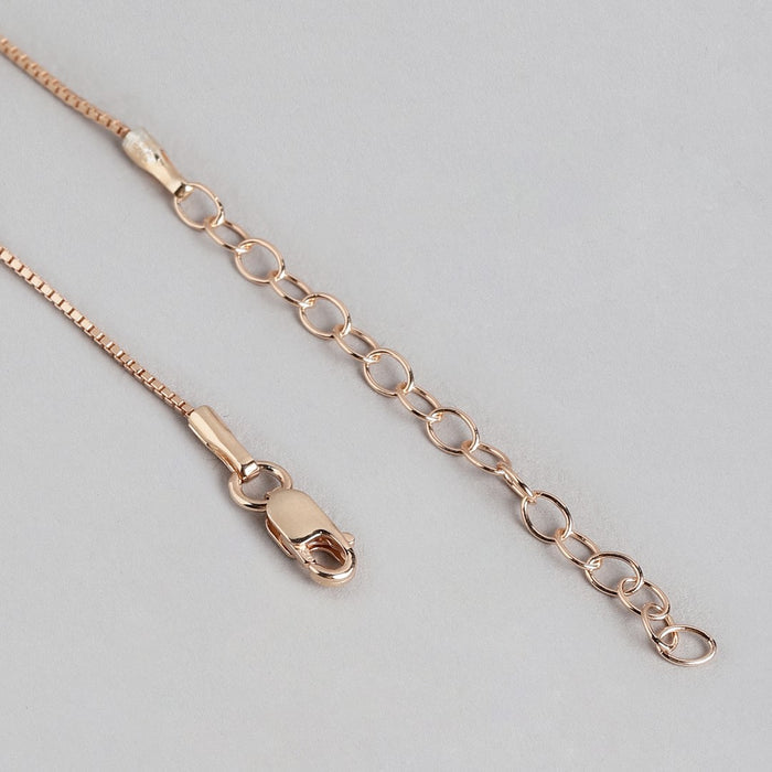 Pearly Glow Rose Gold-Plated CZ & Pearl 925 Sterling Silver Set