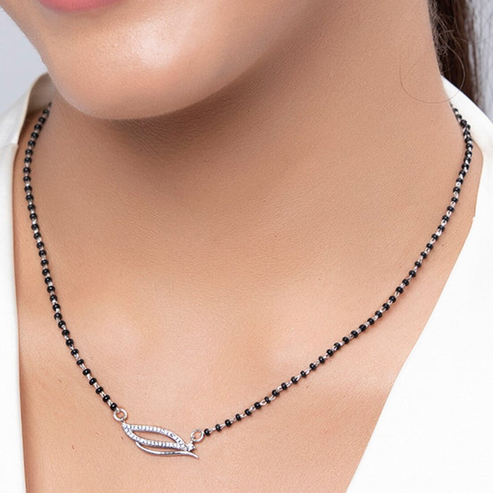 Petals 925 Sterling Silver Mangalsutra
