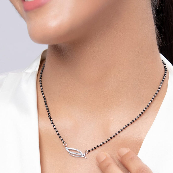 Petals 925 Sterling Silver Mangalsutra