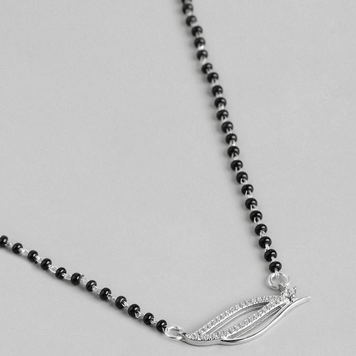 Petals 925 Sterling Silver Mangalsutra